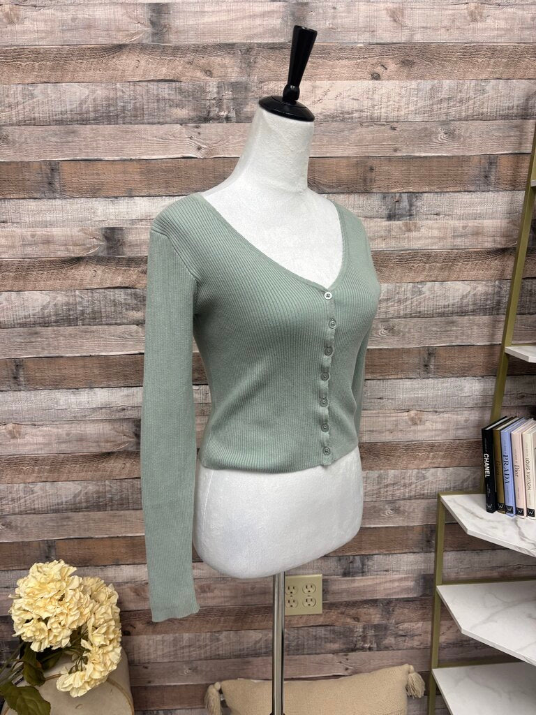 John Galt Sage Green Ribbed