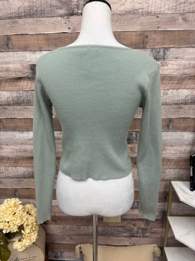John Galt Sage Green Ribbed