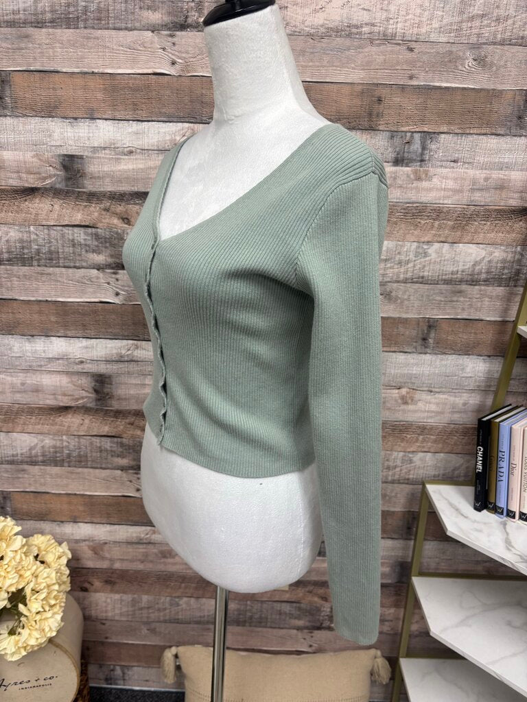John Galt Sage Green Ribbed