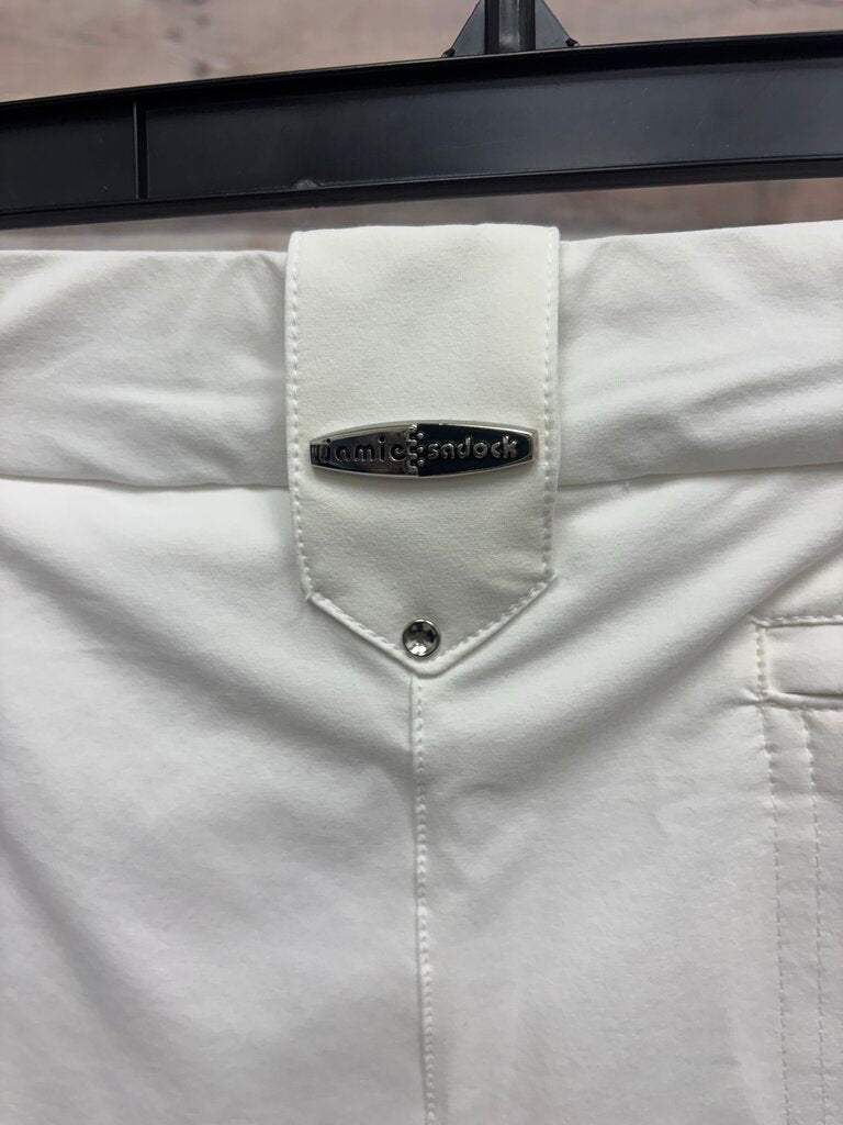 Jamie Sadock White Cargo Zip Pockets
