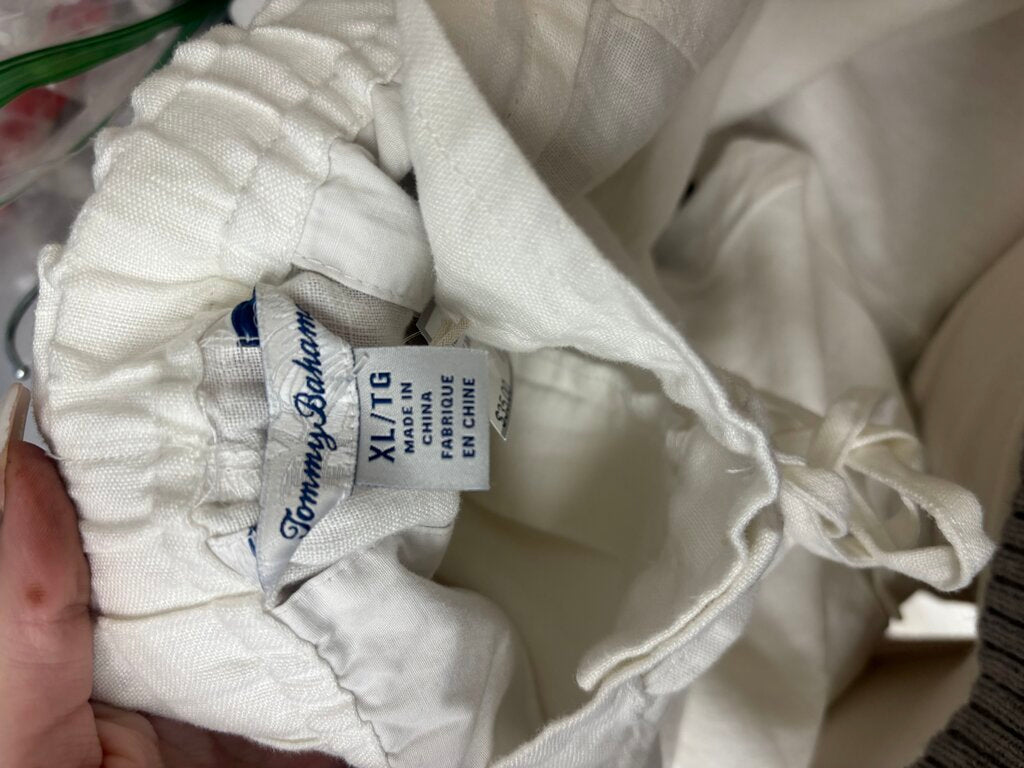 NWT Tommy Bahama White Linen Cargo
