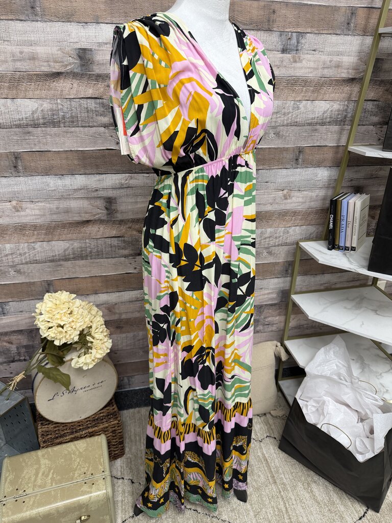 NWT Maaji Tropical Floral Print Maxi