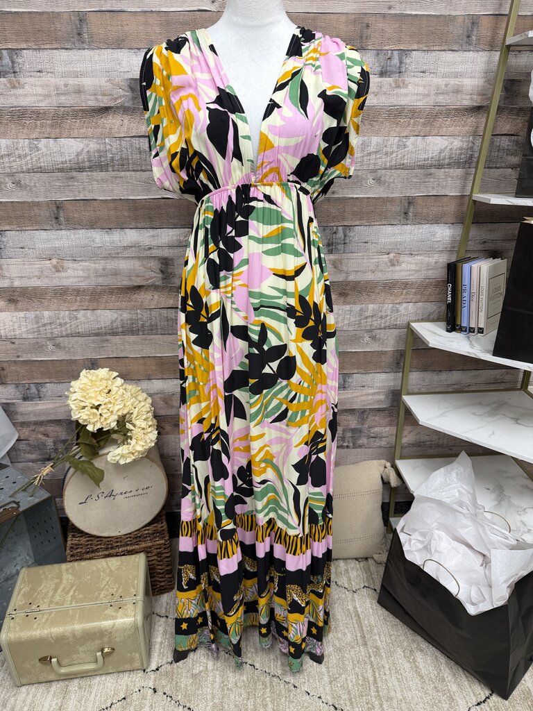 NWT Maaji Tropical Floral Print Maxi