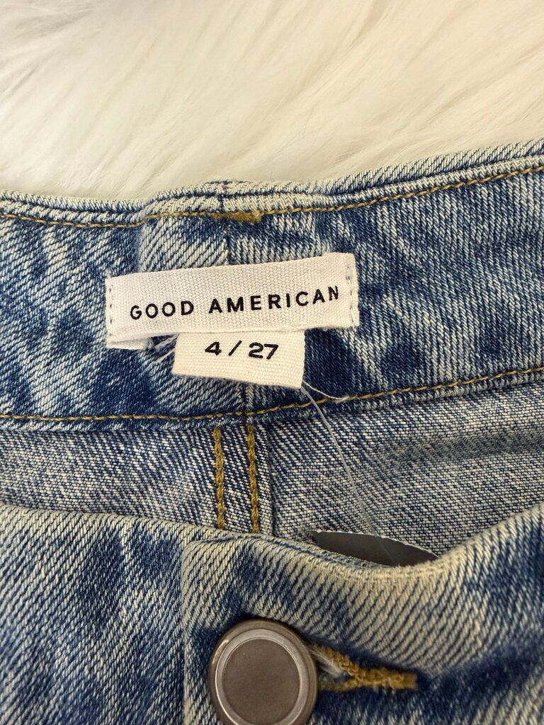 Good American Vintage Straight Leg Denim