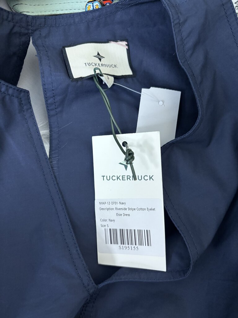 Tuckernuck Navy Riverside Stripe