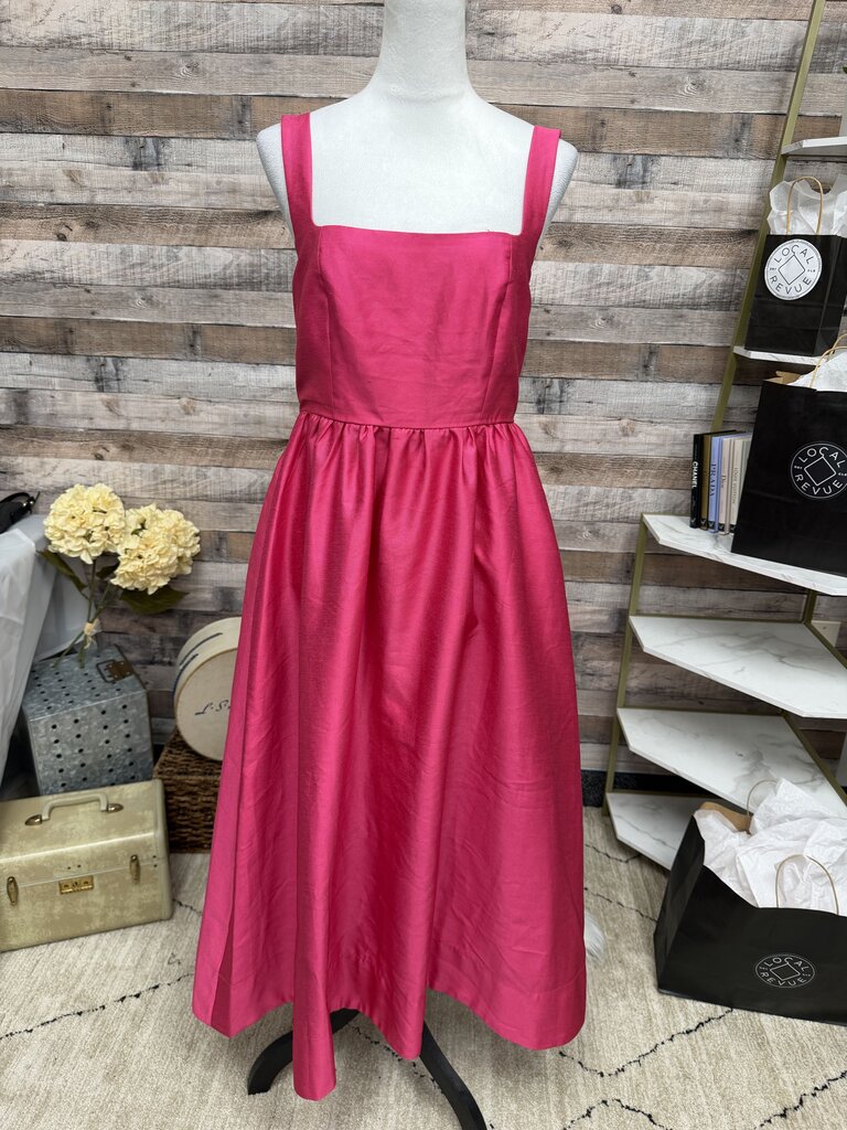 Tuckernuck Fucia Taffeta Dress