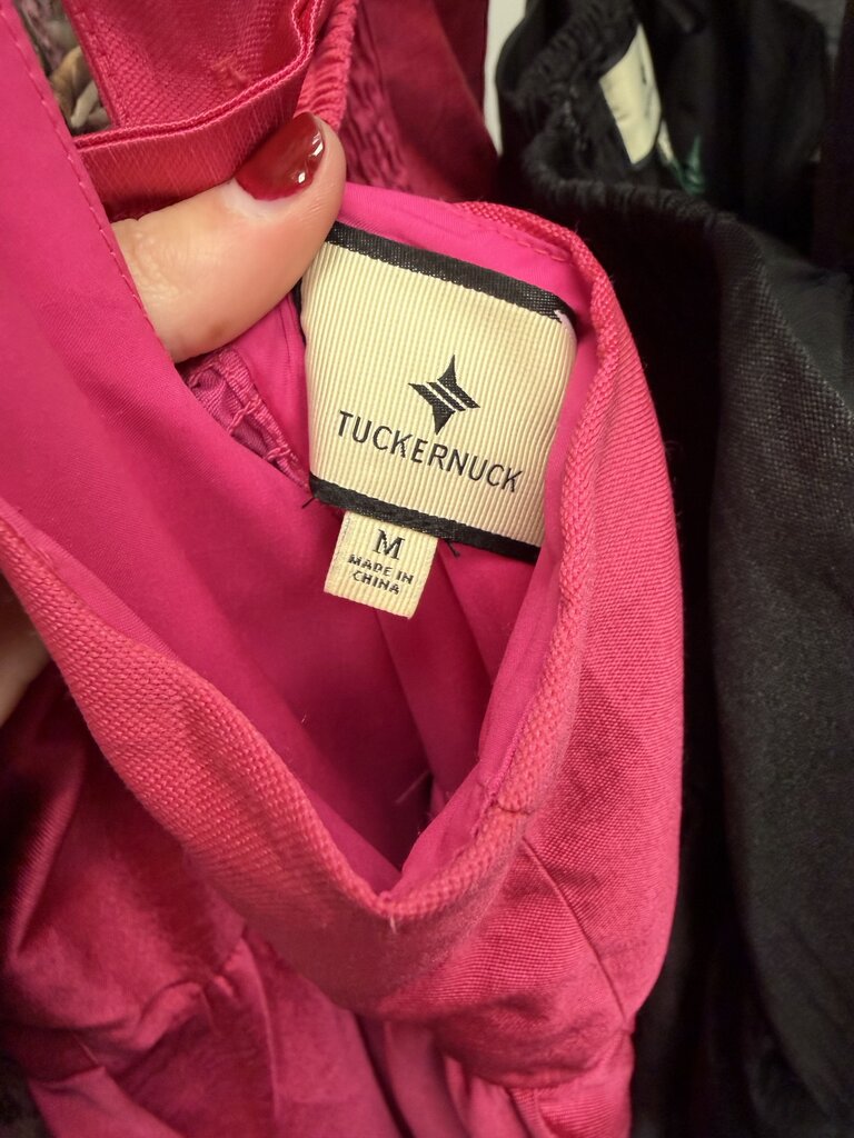 Tuckernuck Fuchsia Taffeta Dress