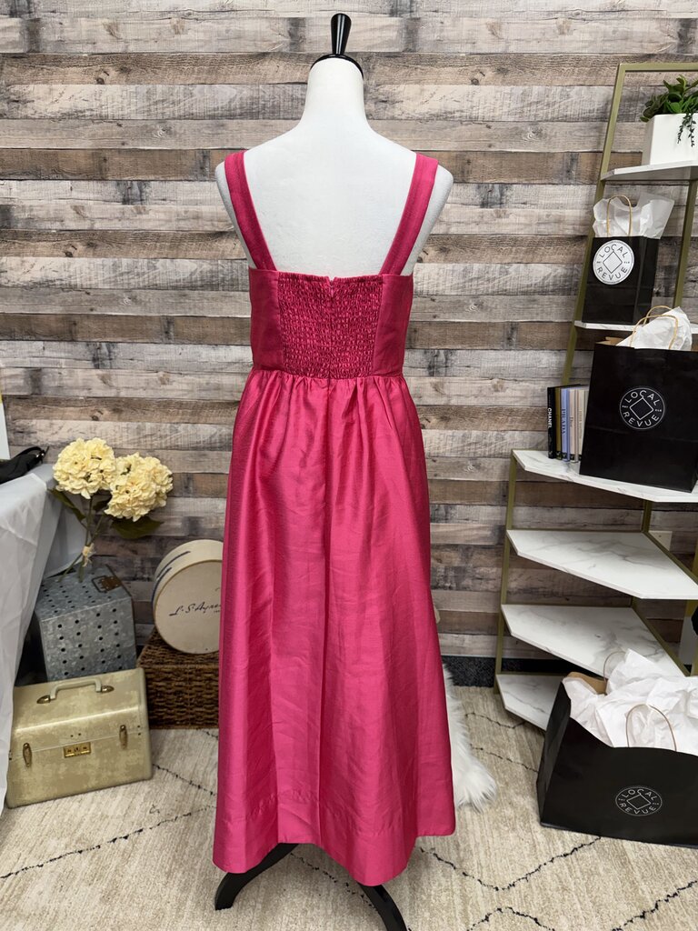Tuckernuck Fuchsia Taffeta Dress