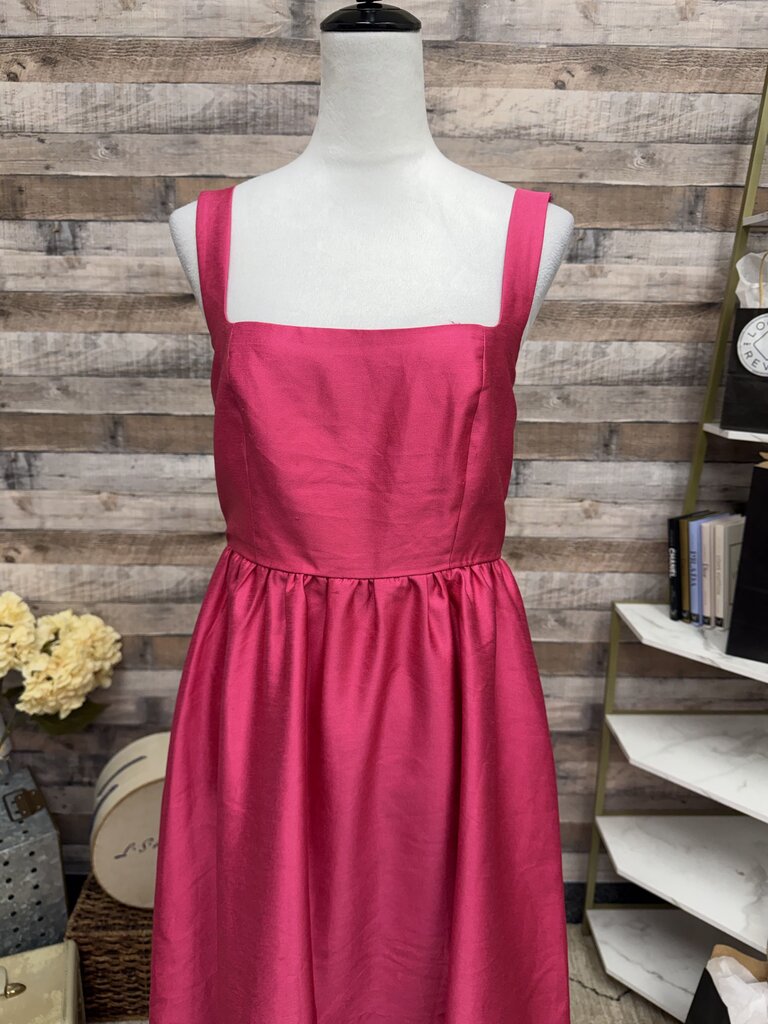 Tuckernuck Fuchsia Taffeta Dress