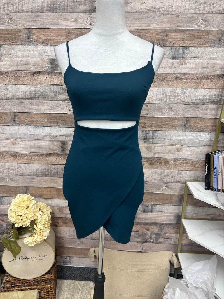 Lulus Deep Blue Bodycon Cutout