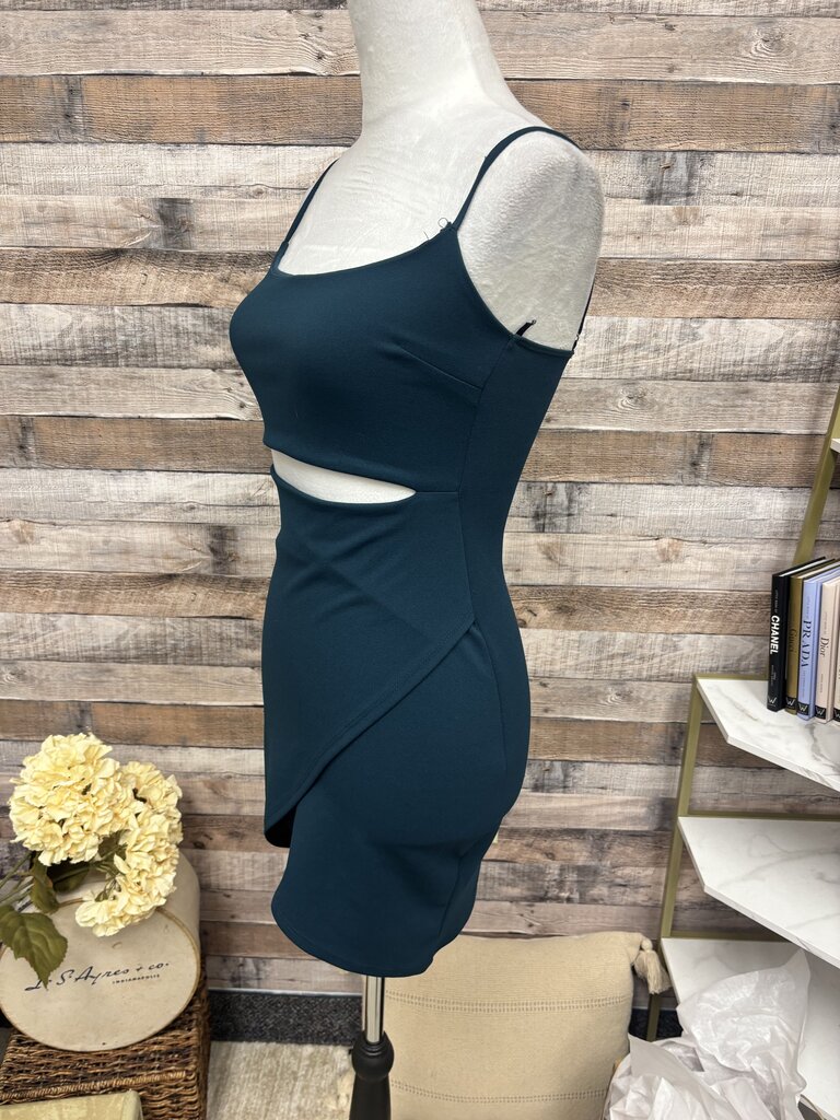 Lulus Deep Blue Bodycon Cutout