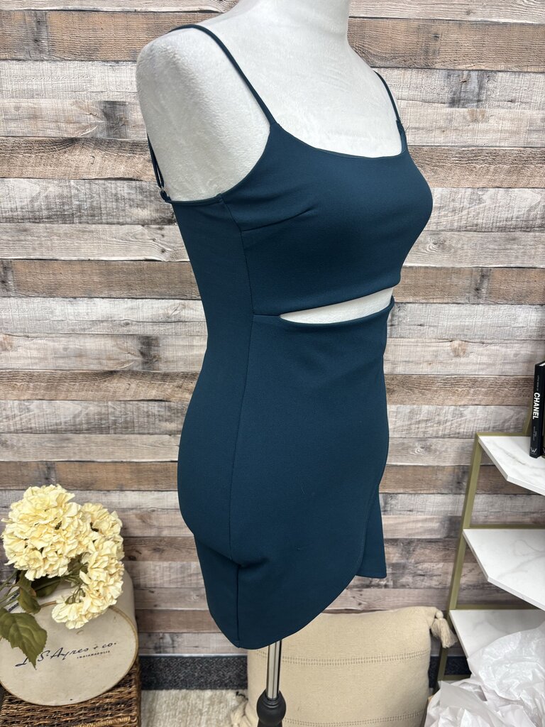 Lulus Deep Blue Bodycon Cutout