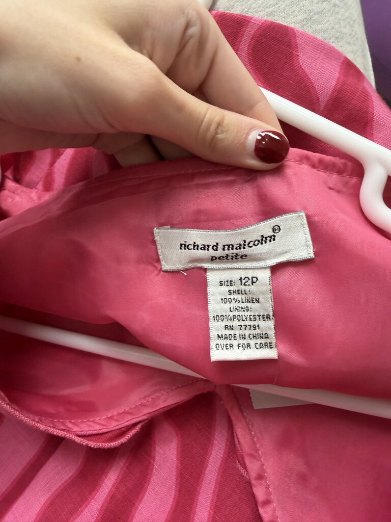 Richard Malcolm Pink Zebra Print