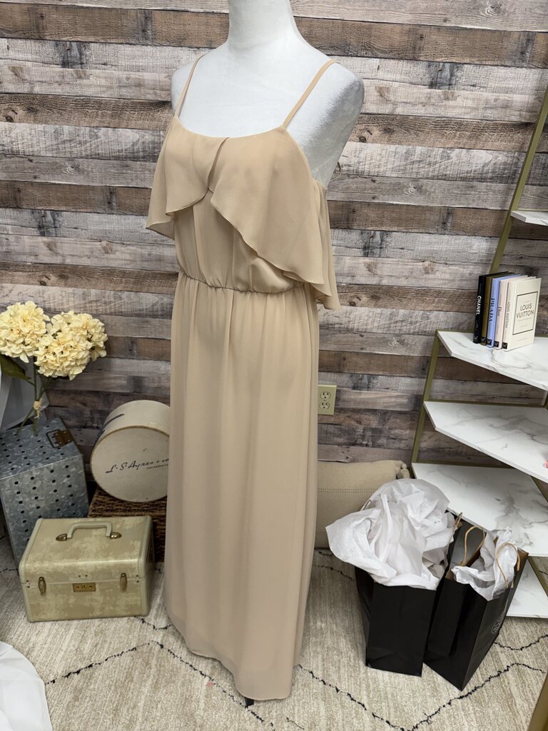 Nouvelle Amalie Sp Strap Chiffon Maxi