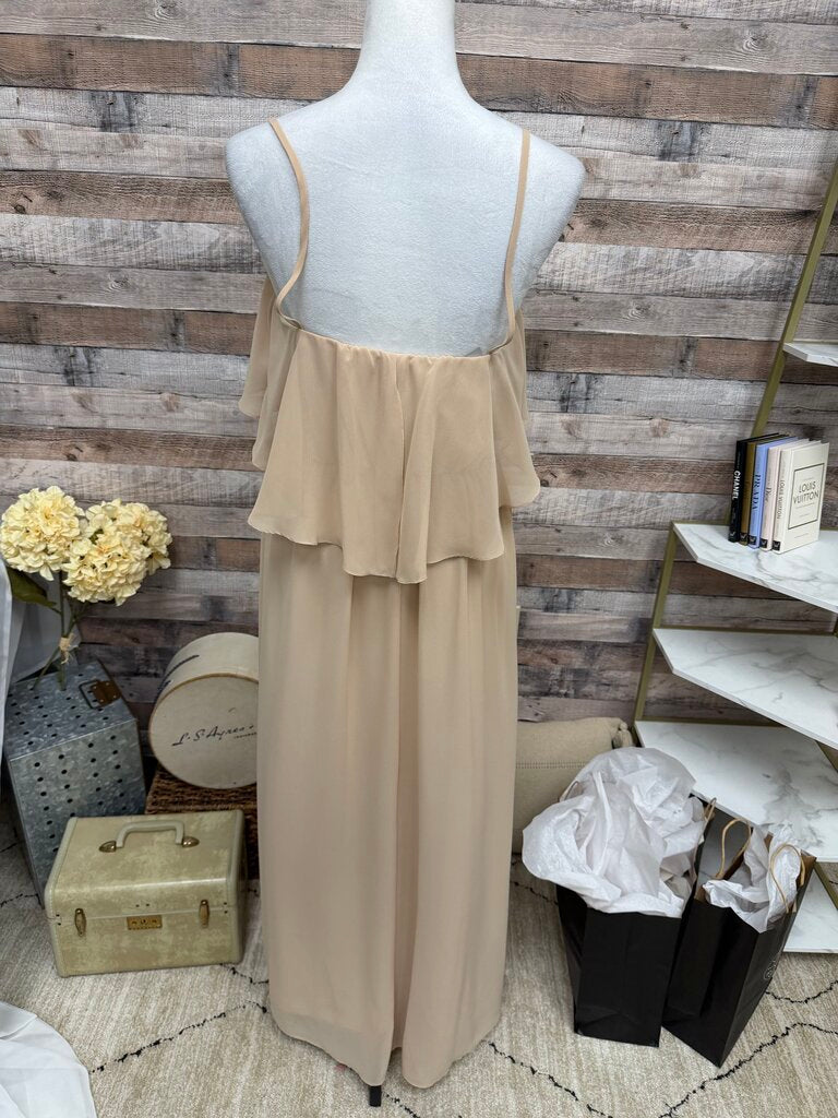 Nouvelle Amalie Sp Strap Chiffon Maxi