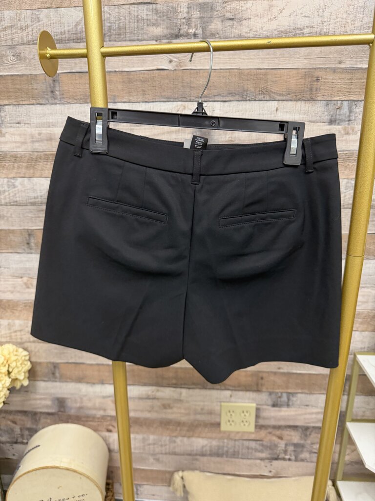 WHBM Black Tailored Shorts