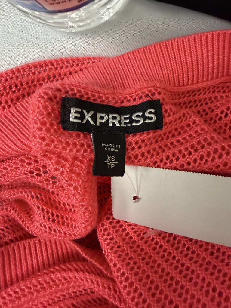 Express Coral Short Sleeve Dolman