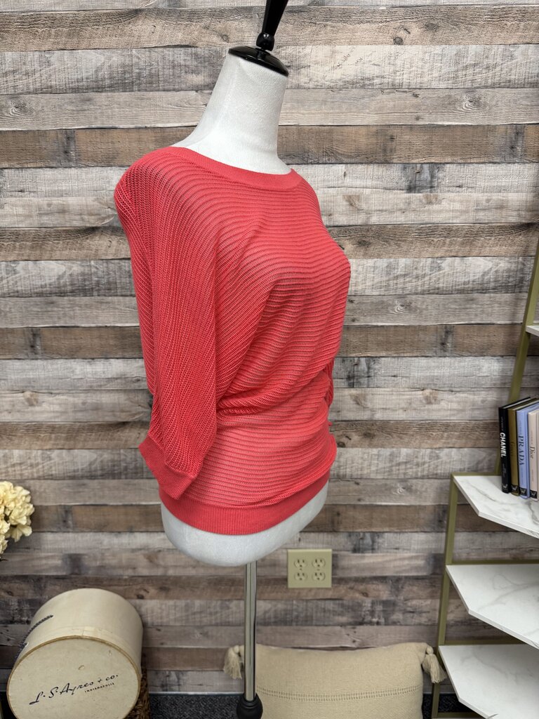 Express Coral Short Sleeve Dolman