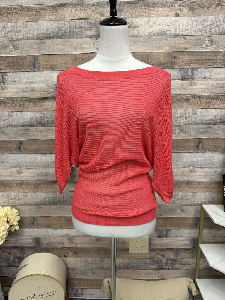 Express Coral Short Sleeve Dolman