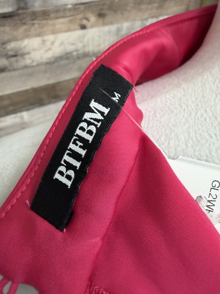 BTFBM Pink Sleeveless Maxi Dress