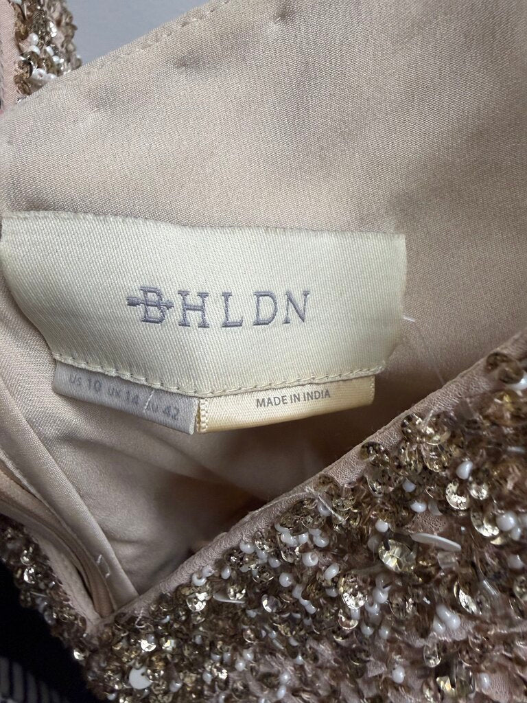 BHLDN Avery Sequin & Tulle Maxi