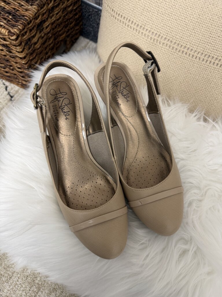 Life Stride Slingback Wedge