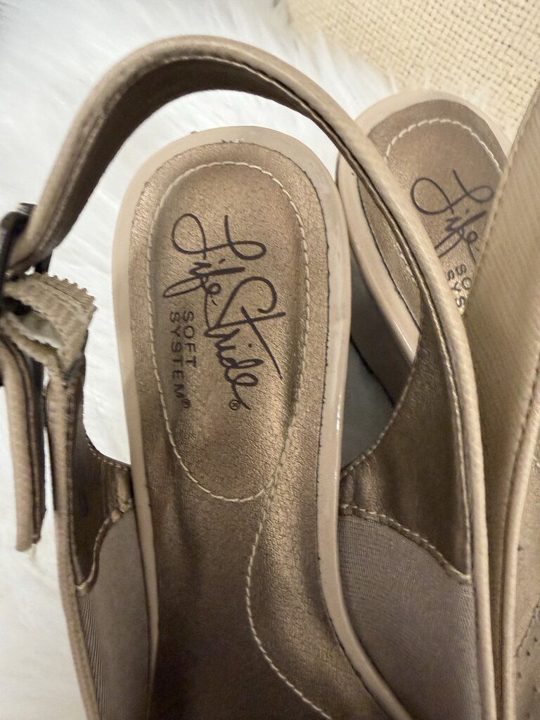 Life Stride Slingback Wedge