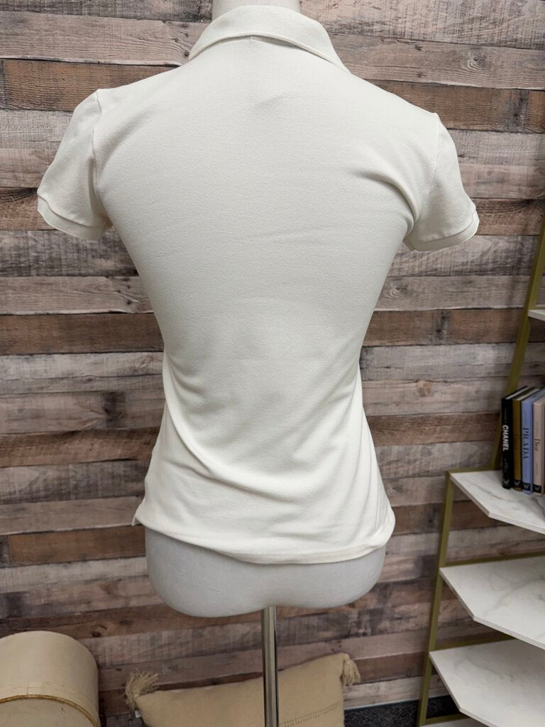 Lacoste White Polo Slim Fit