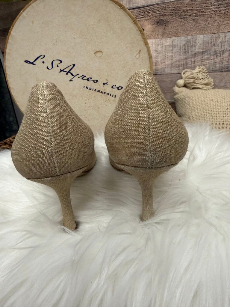 BCBGirls Gold Metallic Linen