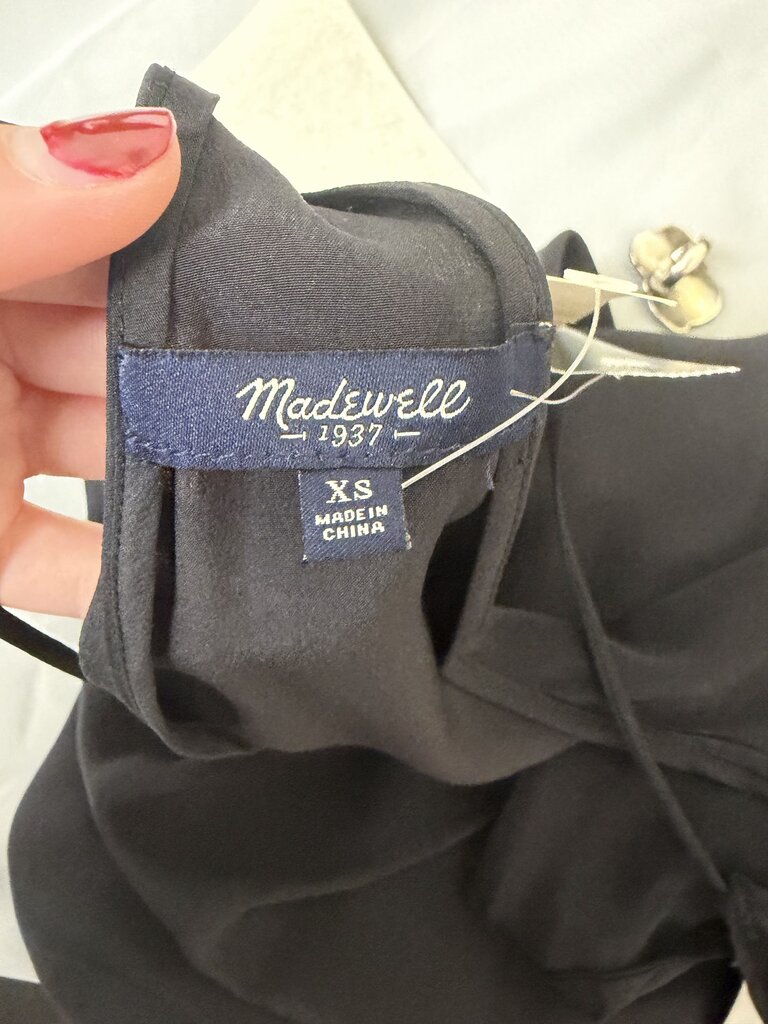 Madewell Black Racerback Camisole