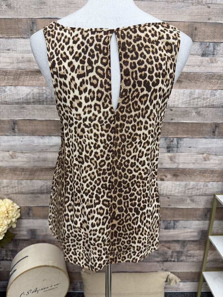 Lucky Brand Leopard Print Sleeveless