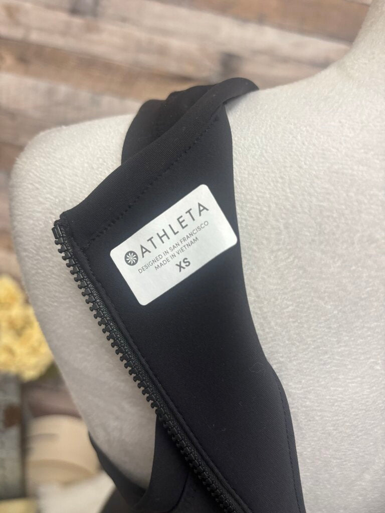 Athleta Black Sleeveless Shift