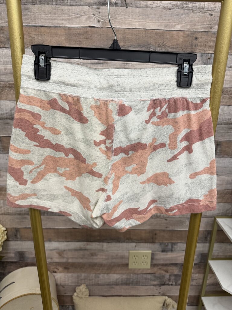 Nike Coral & Cream Camo Gym Shorts