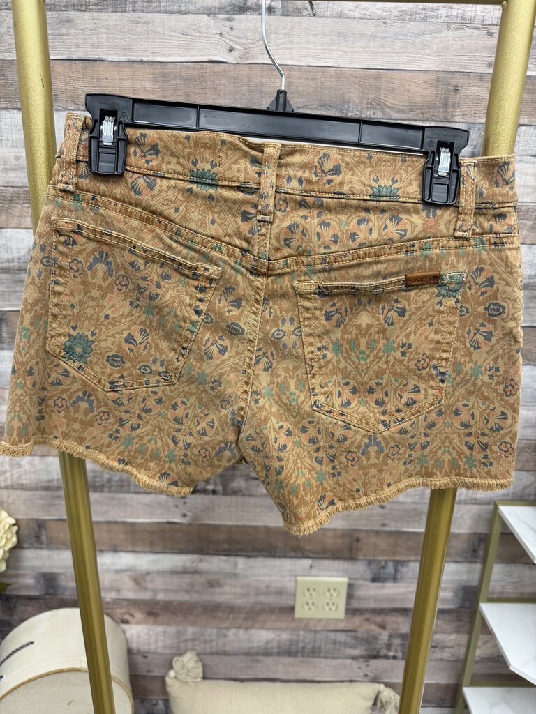 Joe's Tan Floral Print Denim