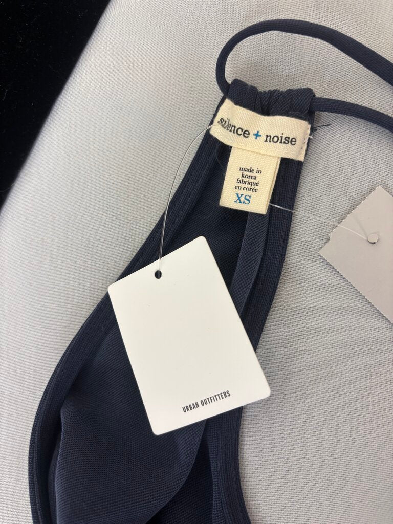 NWT Urban Outfitters navy Slip Dress