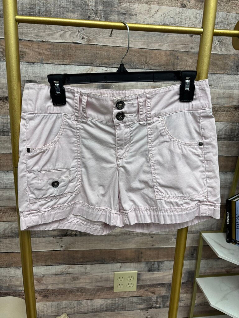 Pilcro Anthro Pink Cargo Shorts