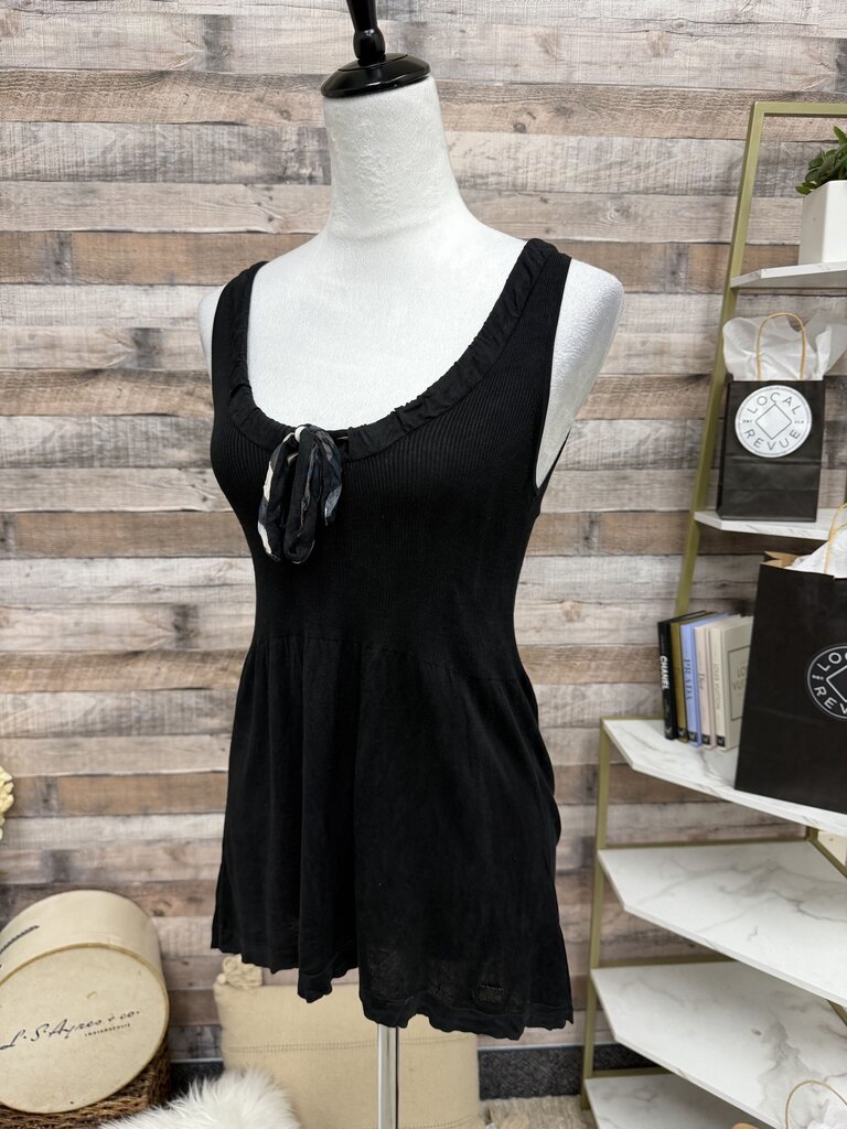 Burberry Black Babydoll Sleeveless