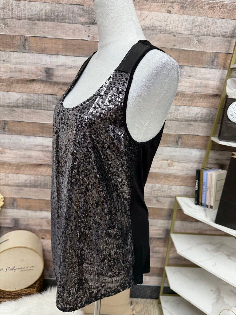 Bellatrix Black Sequin Tank