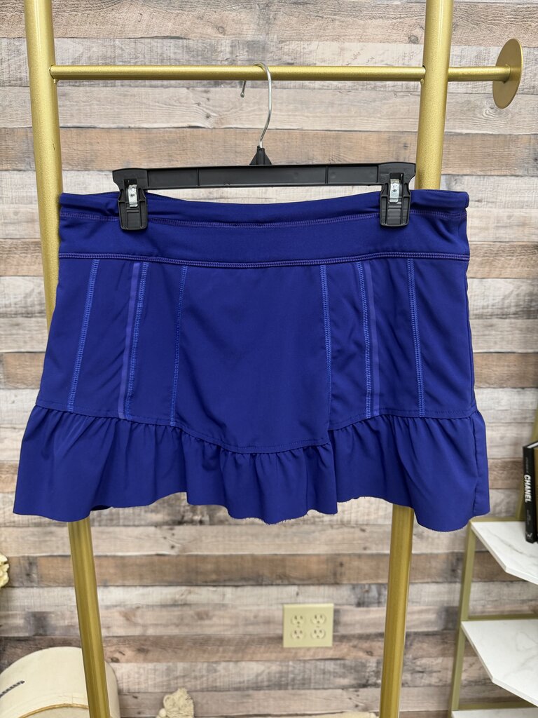 Athleta Purple Ruffle Athletic Skort