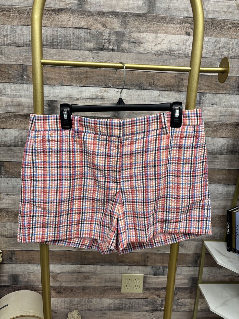 Loft Riviera Multicolor Gingham Shorts