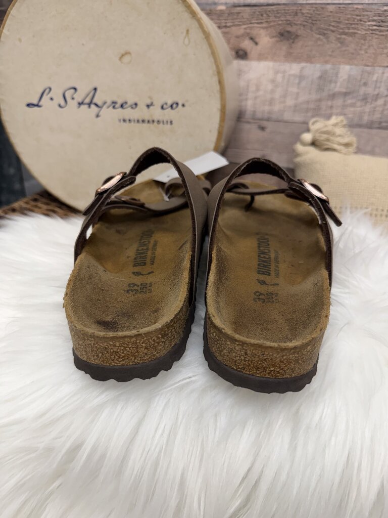 Birkenstock Taupe/Brown Birko Flo