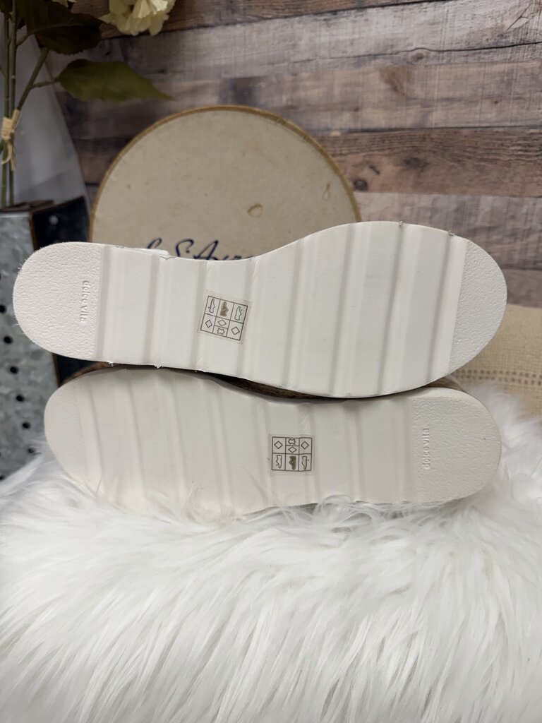 Dolce Vita White Wedge Espadrille