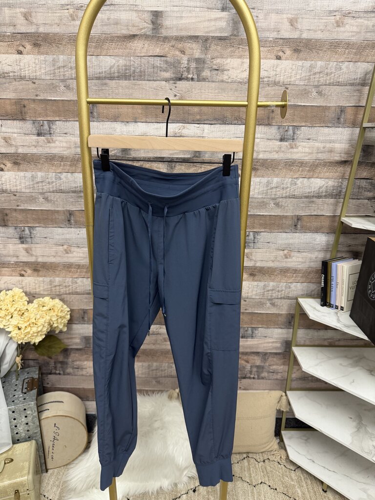 Calia by Carrie Underwood Blue Athletic Cargo Style Joggers