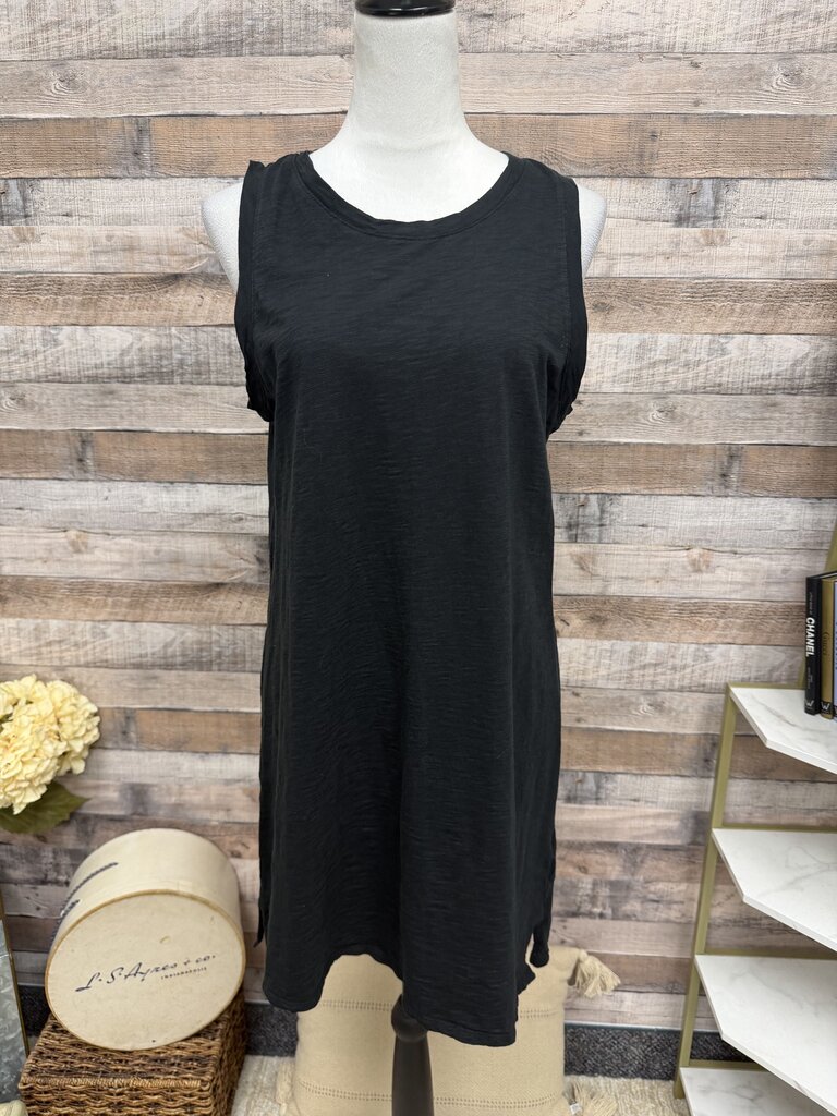 J. Crew Black Tunic Tank Top
