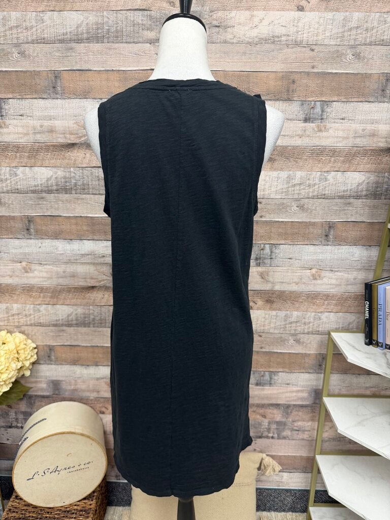 J. Crew Black Tunic Tank Top