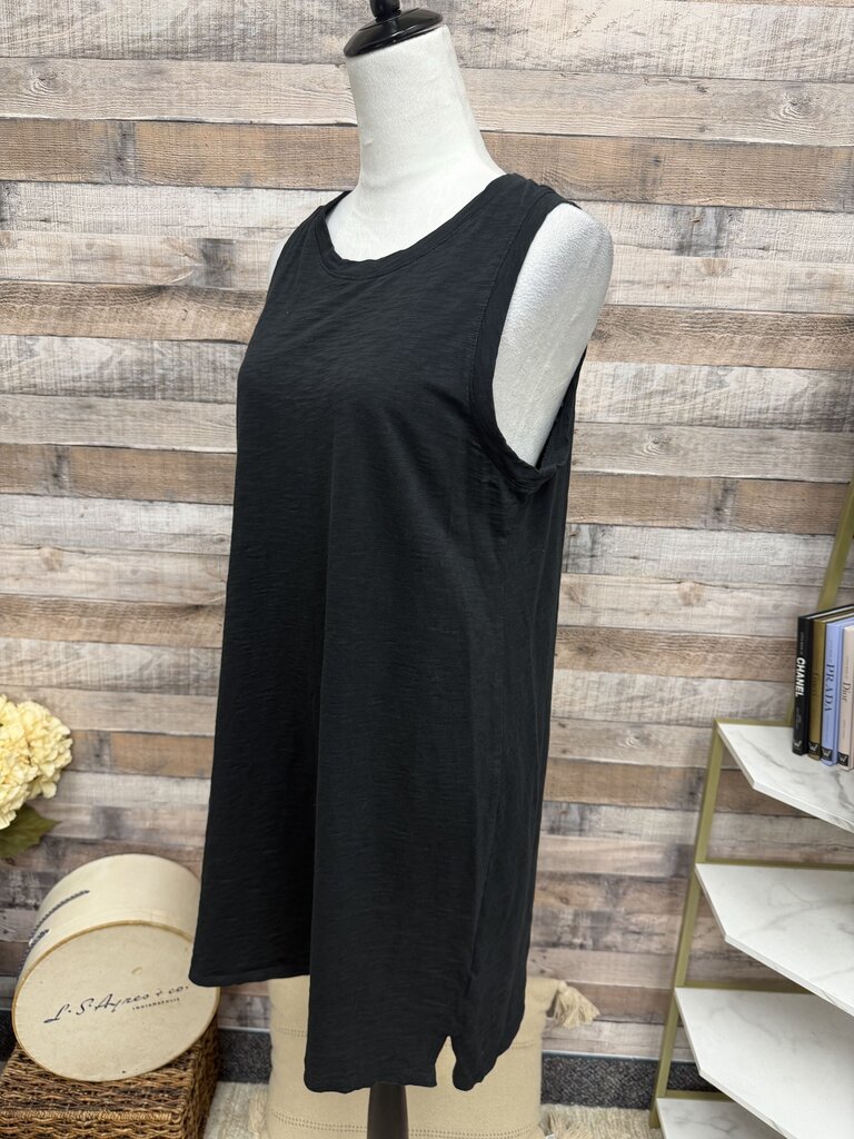 J. Crew Black Tunic Tank Top