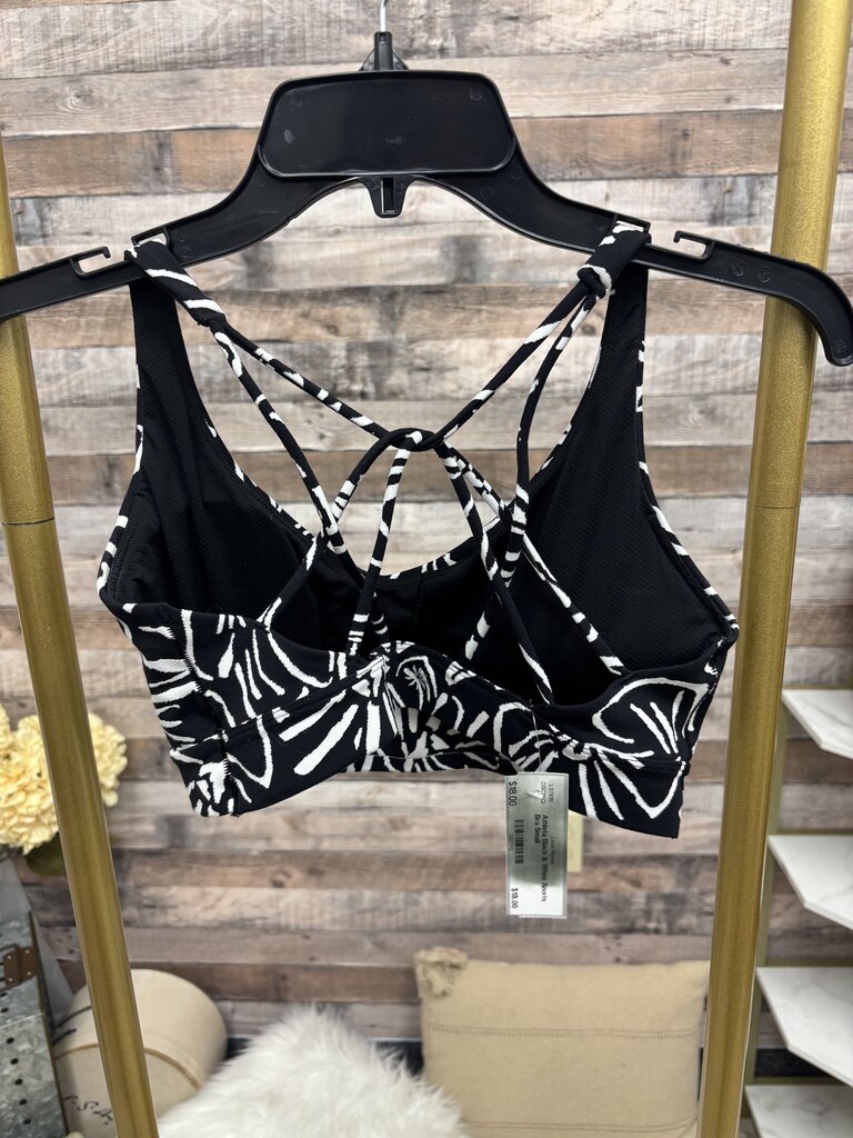 Athleta Black & White Sports Bra