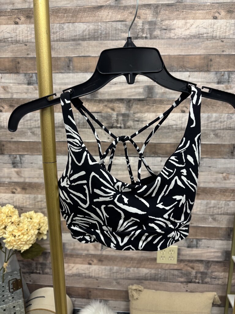 Athleta Black & White Sports Bra