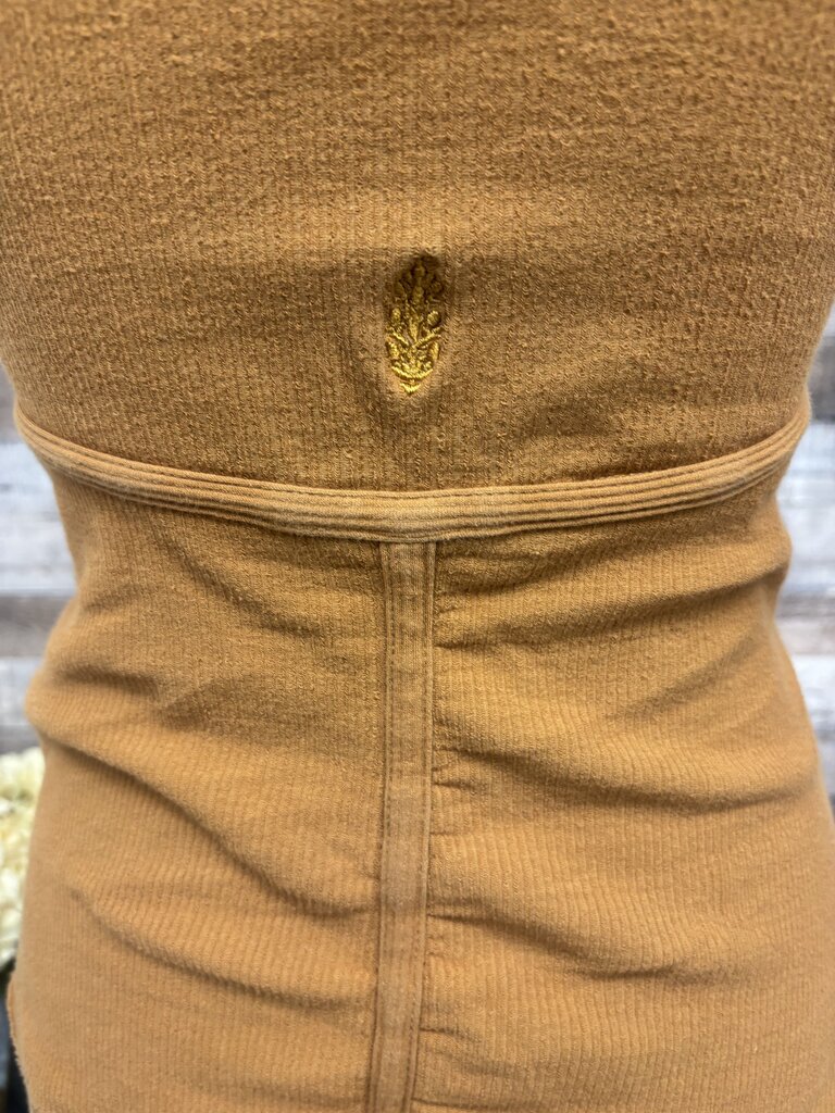 Free People Movement Copper Ribbed Tank