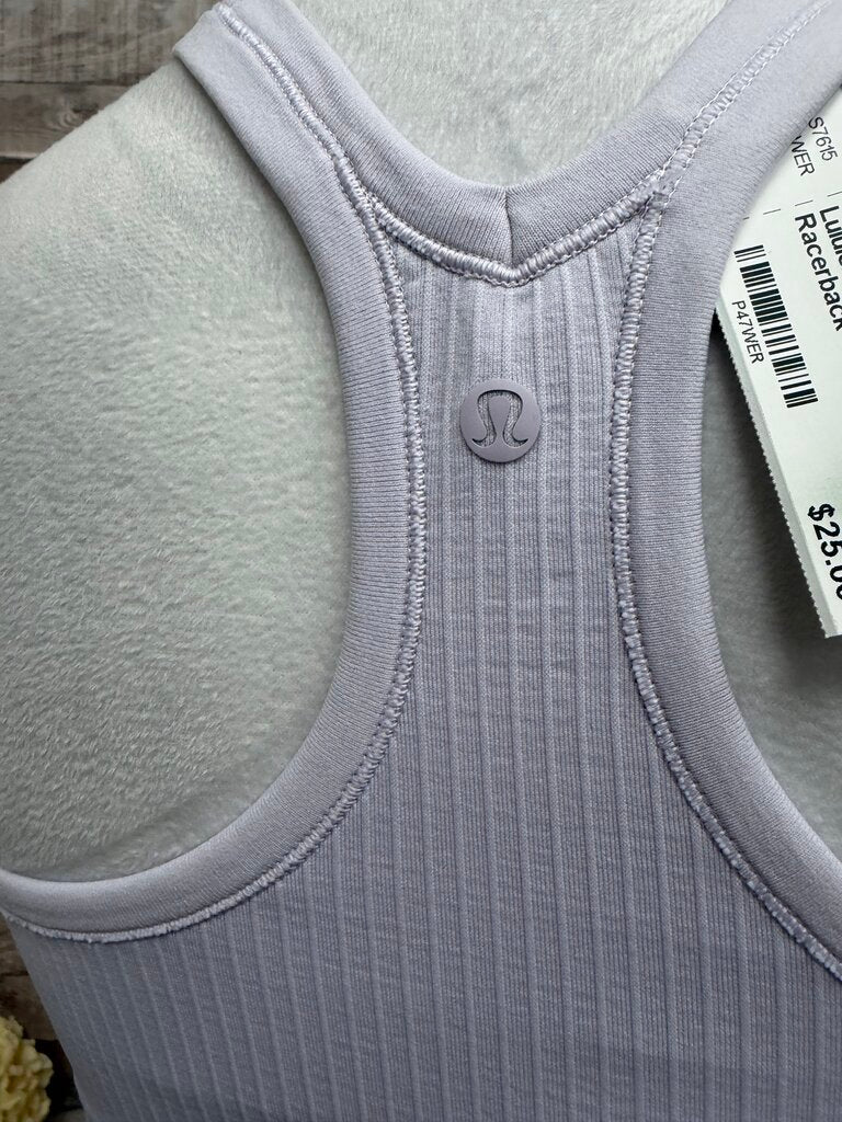Lululemon Lilac Ribbed Racerback Tank